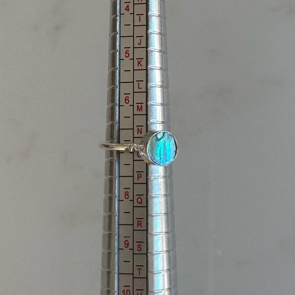 NWOT Sundance Shimmering Tide Ring, Abalone Shell, Sterling Silver - Picture 6 of 6